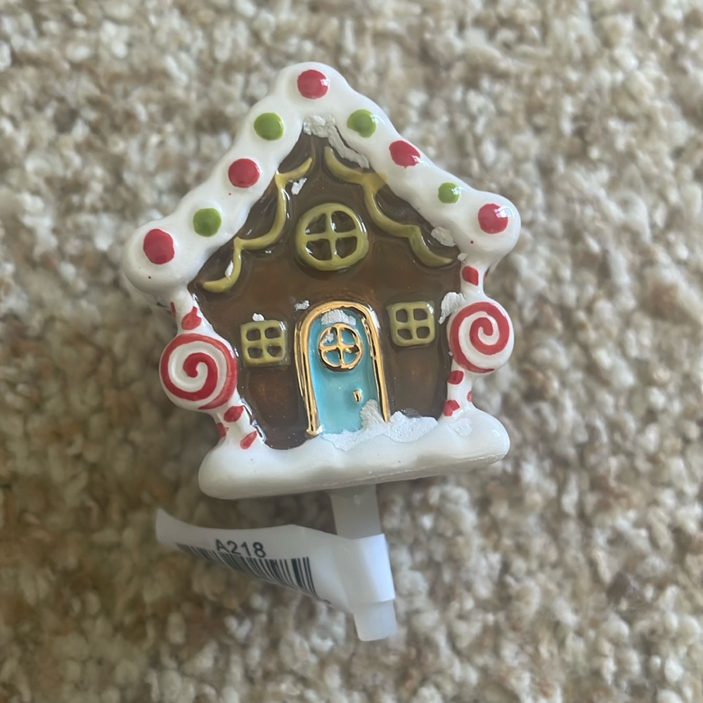 Nora Fleming Gingerbread house